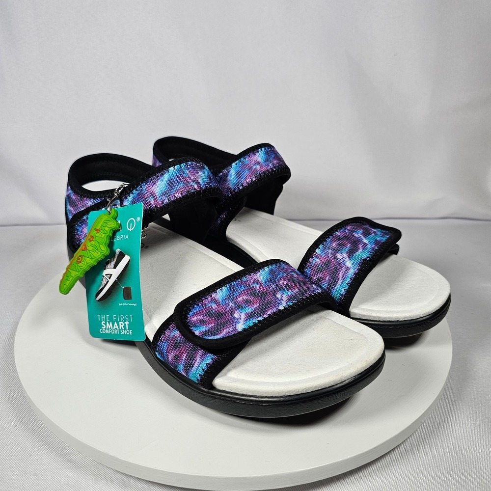 TRAQ by Alegria Frequencies Sandals Women's US 9.5-10 EUR 40 Multicolor Comfort